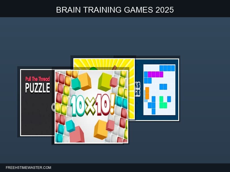 Brain Training Puzzle Collection 2025: Sharpen Your Mind