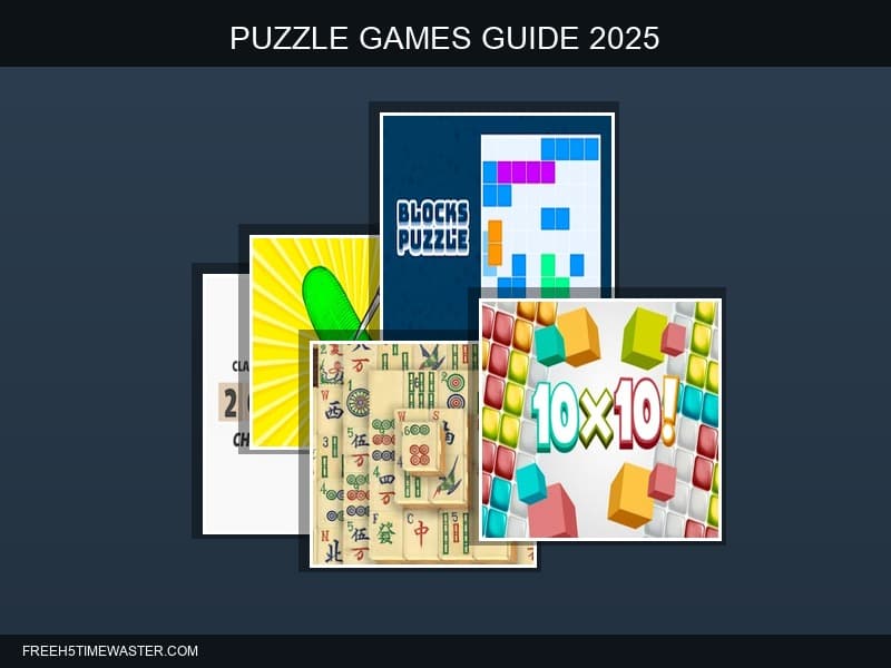 Ultimate Puzzle Games Guide 2025: Best Brain Teasers