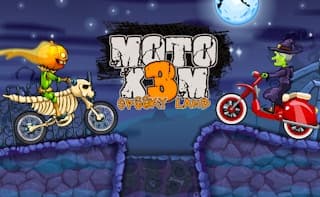 Moto X3M: Spooky Land game cover art