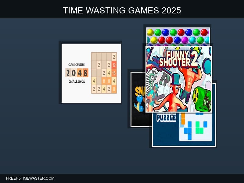 Top 5 Time-Wasting Games 2025: Perfect for FreeH5TimeWaster